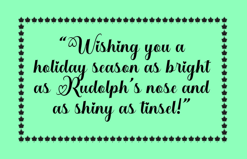 Funny Holiday Card Quotes