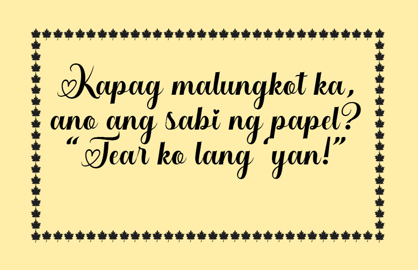 Funny Tagalog Jokes Quotes