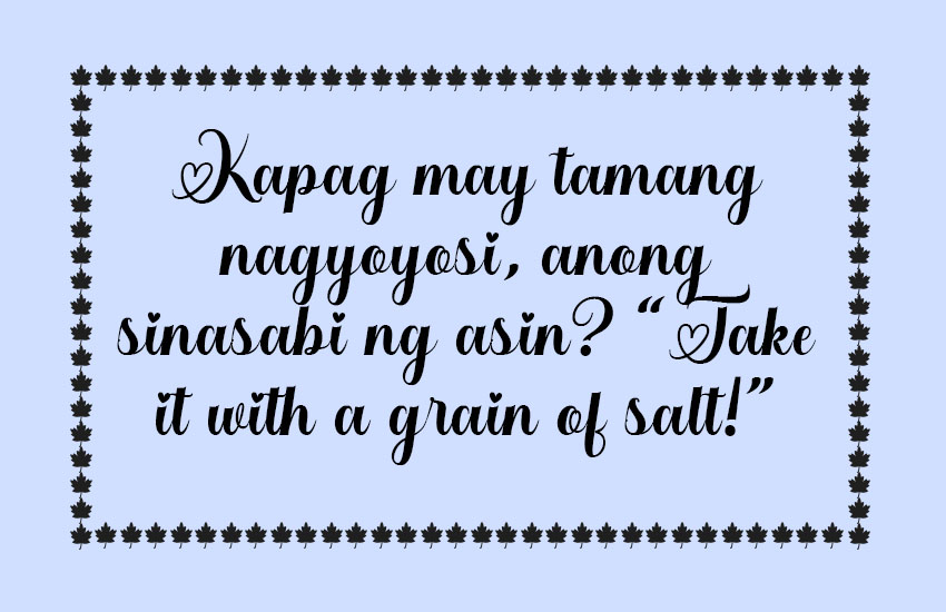 Funny Tagalog Jokes Quotes