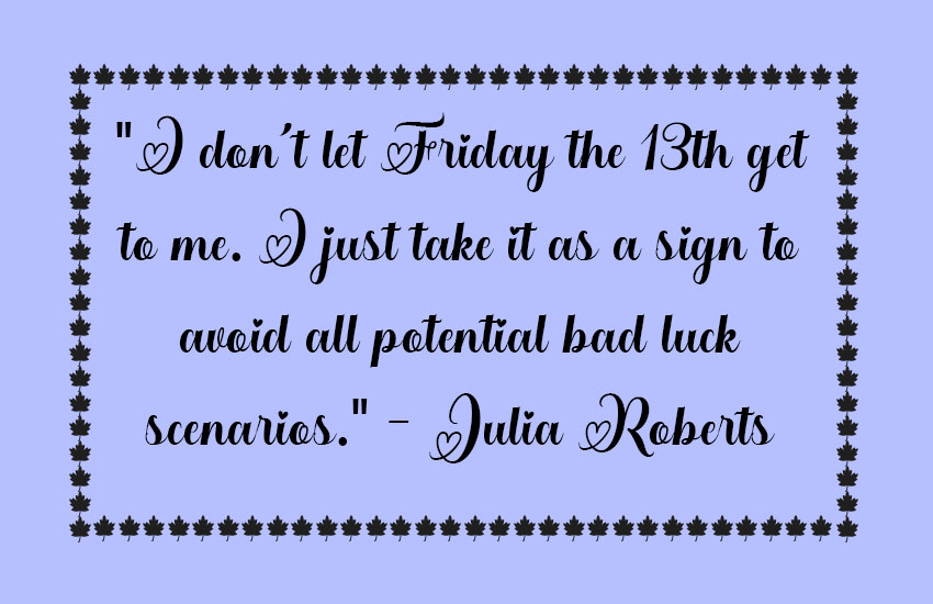 Funny Friday 13th Quotes