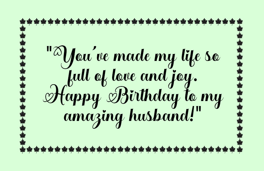 Funny Husband Birthday Quotes