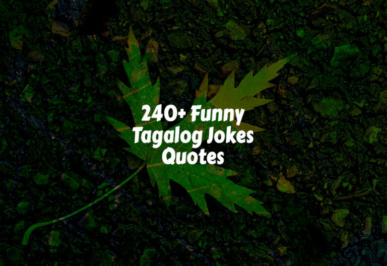 Funny Tagalog Jokes Quotes
