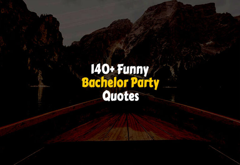 Funny Bachelor Party Quotes