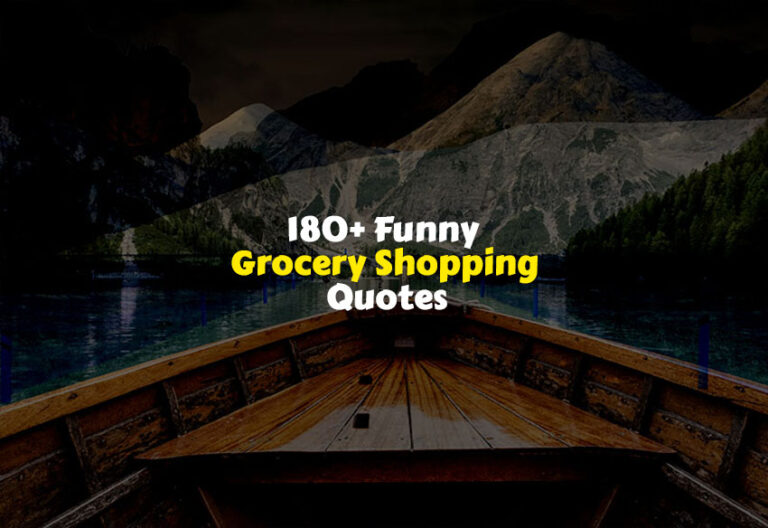 Funny Grocery Shopping Quotes